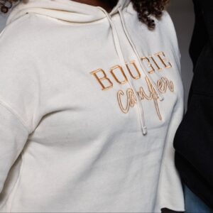 Bougie Camper Crop Hoodie